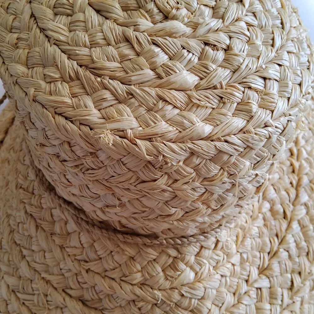 Helen Kaminski Ruffia Curved Rim Hat - Picture 8 of 9